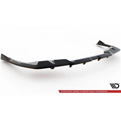 Maxton - Arriere Lame (avec une barre verticale) V.2 BMW i4 M-Pack G26 Aspect Carbone