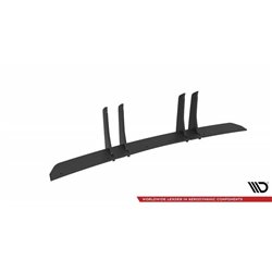 Maxton - Street Pro Central Diffuseur Arriere BMW 3 M-Pack G20 / G21 Facelift Noir-Rouge