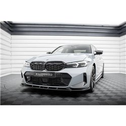 Maxton - Lame Du Pare-Chocs Avant V.1 BMW 3 M340i / M-Pack G20 / G21 Facelift Noir Brillant