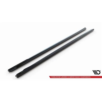 Maxton - Rajouts Des Bas De Caisse BMW 3 M340i / M-Pack G20 / G21 Facelift Noir Brillant