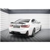 Maxton - Lames De Pare-Chocs Arrière Latérales BMW M-Pack G20 / G21 Facelift Noir Brillant