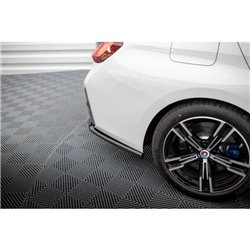 Maxton - Lames De Pare-Chocs Arrière Latérales BMW M-Pack G20 / G21 Facelift Noir Brillant