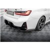 Maxton - Lames De Pare-Chocs Arrière Latérales BMW M-Pack G20 / G21 Facelift Noir Brillant