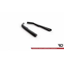 Maxton - Lames De Pare-Chocs Arrière Latérales BMW M-Pack G20 / G21 Facelift Noir Brillant