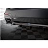Maxton - Arriere Lame (avec une barre verticale) BMW X3 M-Pack G01 Facelift Noir Brillant