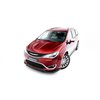Maxton - Lame Du Pare-Chocs Avant Chrysler Pacifica Mk2 Noir Brillant