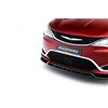 Maxton - Lame Du Pare-Chocs Avant Chrysler Pacifica Mk2 Noir Brillant