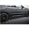 Maxton - Rajouts Des Bas De Caisse BMW X3 M-Pack G01 Facelift Noir Brillant