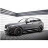 Maxton - Rajouts Des Bas De Caisse BMW X3 M-Pack G01 Facelift Noir Brillant
