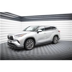 Maxton - Rajouts Des Bas De Caisse Toyota Highlander Mk4 Noir Brillant
