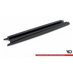 Maxton - Rajouts Des Bas De Caisse Toyota Highlander Mk4 Noir Brillant