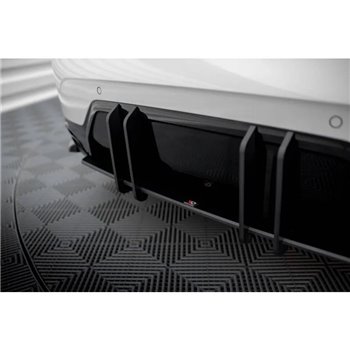 Maxton - Street Pro Central Diffuseur Arriere BMW 3 M-Pack G20 / G21 Facelift Rouge