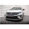 Maxton - Lame Du Pare-Chocs Avant Volkswagen Taigo R-Line Mk1 Noir Brillant