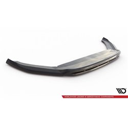 Maxton - Lame Du Pare-Chocs Avant Volkswagen Taigo R-Line Mk1 Noir Brillant