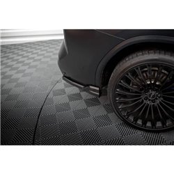 Maxton - Lames De Pare-Chocs Arrière Latérales BMW X3 M-Pack G01 Facelift Noir Brillant