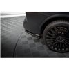 Maxton - Lames De Pare-Chocs Arrière Latérales BMW X3 M-Pack G01 Facelift Noir Brillant
