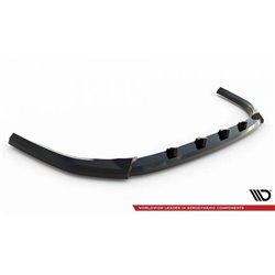 Maxton - Lame Du Pare-Chocs Avant V.1 Toyota Highlander Mk4 Noir Brillant