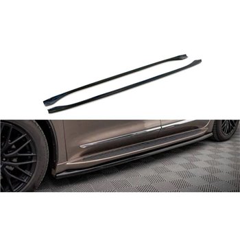Maxton - Rajouts Des Bas De Caisse V.1 Chrysler Pacifica Mk2 Noir Brillant