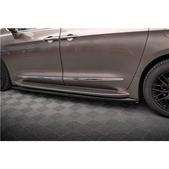 Maxton - Rajouts Des Bas De Caisse V.1 Chrysler Pacifica Mk2 Noir Brillant