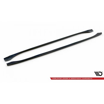 Maxton - Rajouts Des Bas De Caisse V.1 Chrysler Pacifica Mk2 Noir Brillant