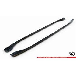 Maxton - Rajouts Des Bas De Caisse V.1 Chrysler Pacifica Mk2 Noir Brillant