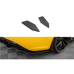 Maxton - Street Pro Lame Du Pare Chocs Arriere Audi RS4 B8 Noir-Rouge