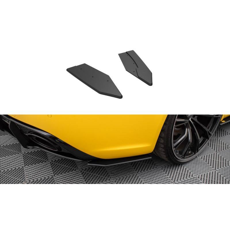 Maxton - Street Pro Lame Du Pare Chocs Arriere Audi RS4 B8 Noir