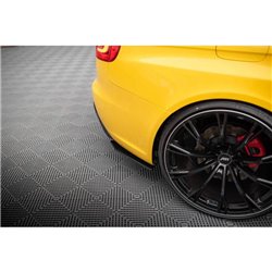 Maxton - Street Pro Lame Du Pare Chocs Arriere Audi RS4 B8 Noir
