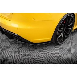 Maxton - Street Pro Lame Du Pare Chocs Arriere Audi RS4 B8 Noir