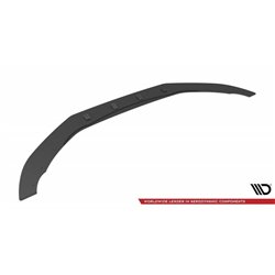 Maxton - Street Pro Lame Du Pare-Chocs Avant Audi RS4 B8 Noir-Rouge