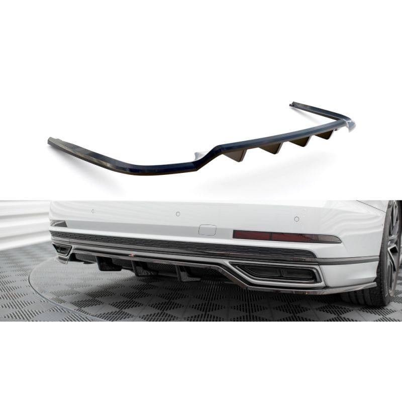 Maxton - Arriere Splitter (avec une barre verticale) Audi A8 S-Line D5