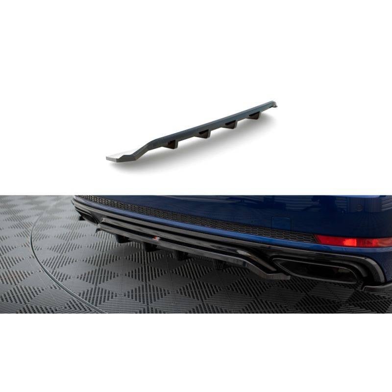 Maxton - Arriere Splitter (avec une barre verticale) Audi A4 Competition B9