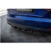 Maxton - Street Pro Central Diffuseur Arriere Audi A4 Competition B9 Noir-Rouge