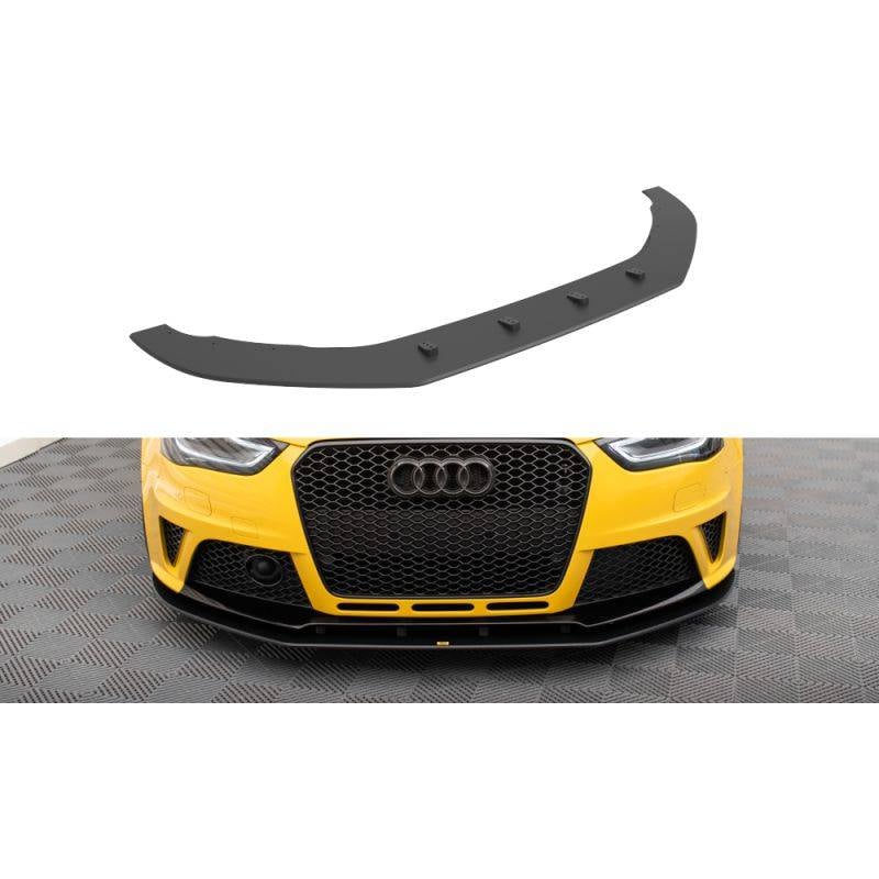 Maxton - Street Pro Lame Du Pare-Chocs Avant Audi RS4 B8 Noir