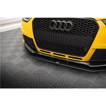 Maxton - Street Pro Lame Du Pare-Chocs Avant Audi RS4 B8 Noir