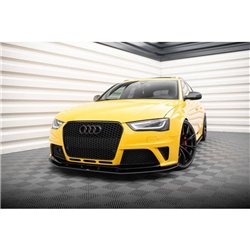 Maxton - Street Pro Lame Du Pare-Chocs Avant Audi RS4 B8 Noir