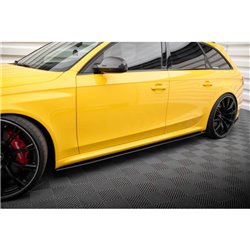 Maxton - Street Pro Rajouts Des Bas De Caisse Audi RS4 B8 Noir