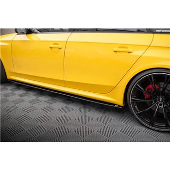 Maxton - Street Pro Rajouts Des Bas De Caisse Audi RS4 B8 Noir