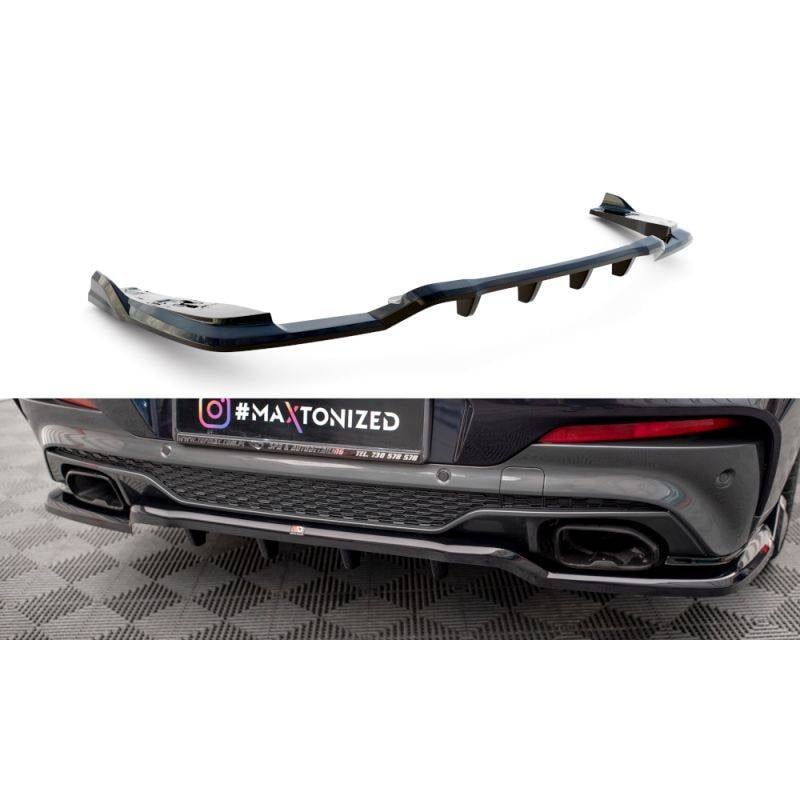 Maxton - Arriere Splitter (avec une barre verticale) V.2 BMW X4 M40i G02