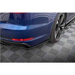 Maxton - Lames De Pare-Chocs Arrière Latérales Audi A4 Competition B9 