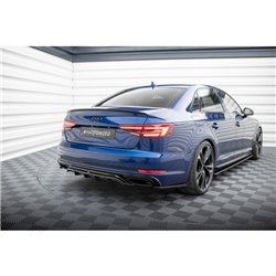 Maxton - Lames De Pare-Chocs Arrière Latérales Audi A4 Competition B9 