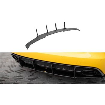 Maxton - Street Pro Central Diffuseur Arriere Audi RS4 B8 Rouge