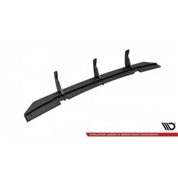 Maxton - Street Pro Central Diffuseur Arriere BMW X3 G01 Noir-Rouge