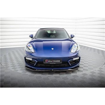 Maxton - Lame Du Pare-Chocs Avant V.1 Porsche Panamera E-Hybrid 971 Facelift 