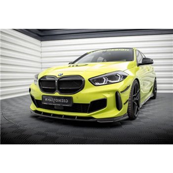 Maxton - Fibre de Carbone Lame Du Pare-Chocs Avant BMW 1 M-Pack / M135i / 128ti F40 