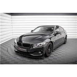Maxton - Street Pro Lame Du Pare-Chocs Avant BMW 4 Gran Coupe F36 Noir