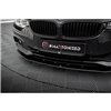 Maxton - Street Pro Lame Du Pare-Chocs Avant BMW 4 Gran Coupe F36 Noir-Rouge