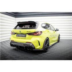 Maxton - Fibre de Carbone Lames De Pare-Chocs Arrière Latérales BMW 1 M-Pack / M135i / 128ti F40 