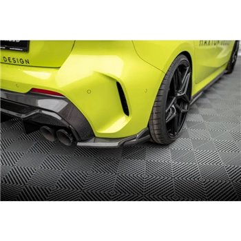 Maxton - Fibre de Carbone Lames De Pare-Chocs Arrière Latérales BMW 1 M-Pack / M135i / 128ti F40 