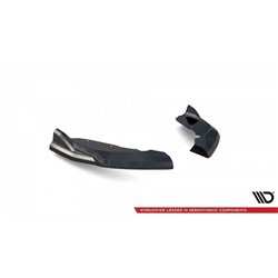 Maxton - Fibre de Carbone Lames De Pare-Chocs Arrière Latérales BMW 1 M-Pack / M135i / 128ti F40 